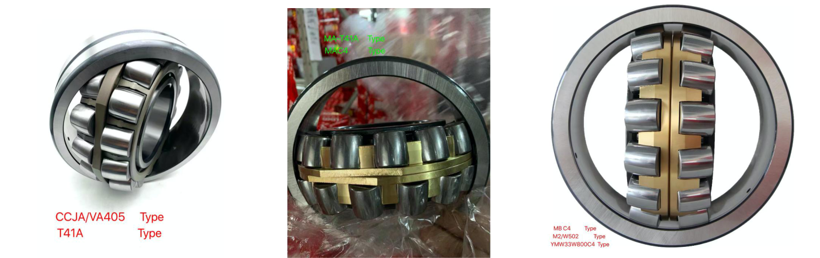 Special purpose bearings